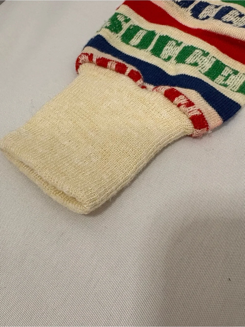 Vintage 1980’s 12 Months Health-Tex Collard Long Sleeve Soccer Shirt